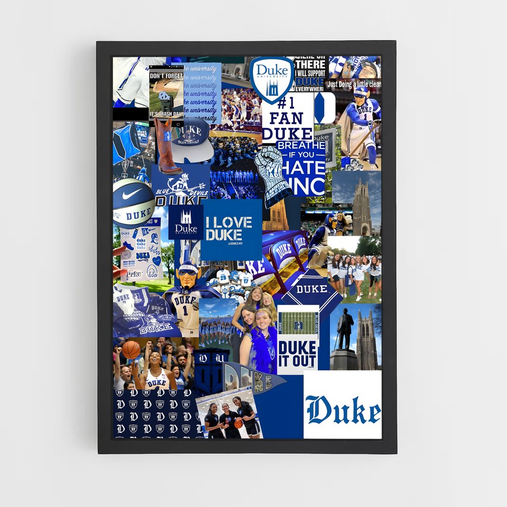 Poster Blue Devils Spirit – affiche Basketball (vue 2)